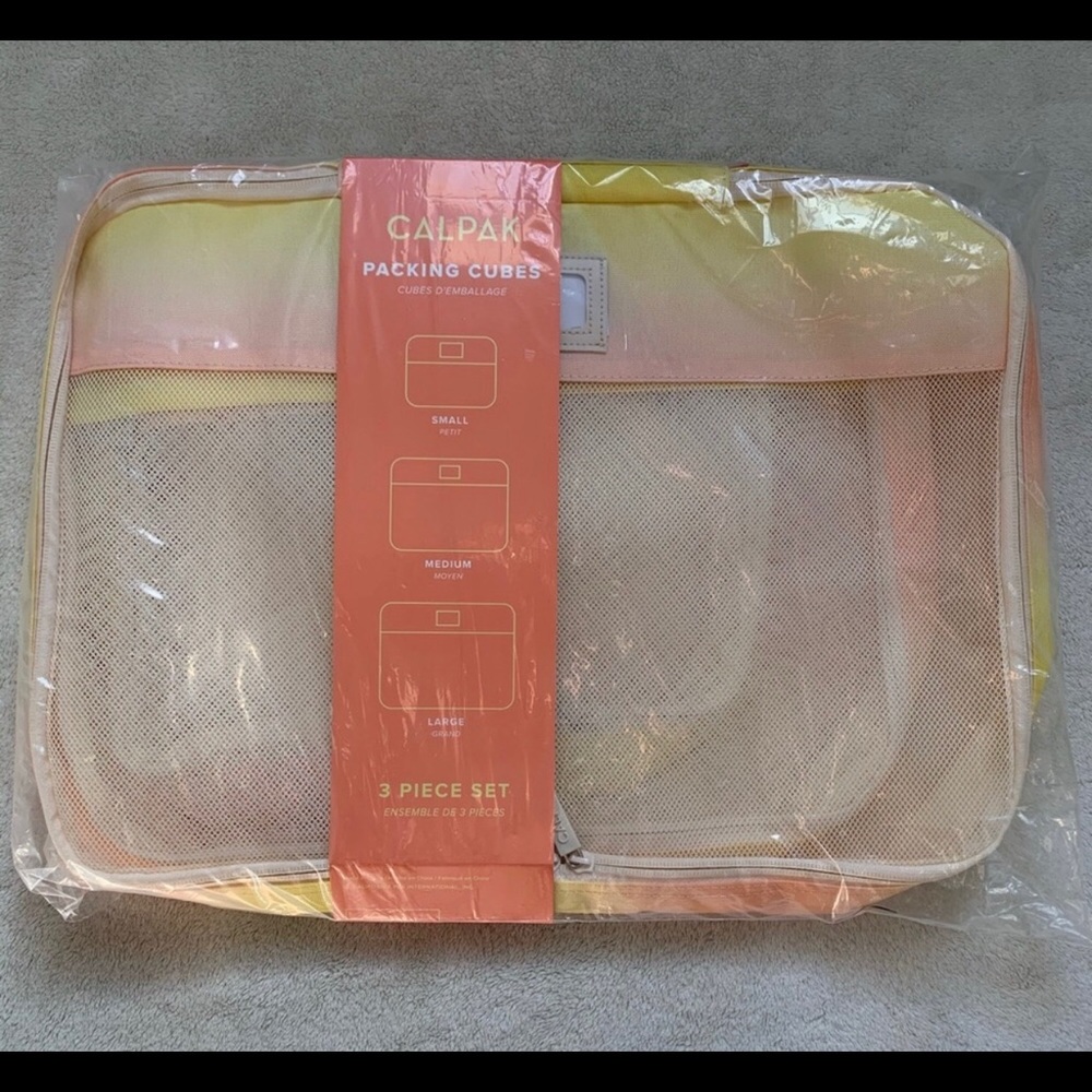 New CALPAK set of 3 Packing Cubes - Picture 1 of 5